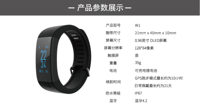 斐讯智能运动手环W1